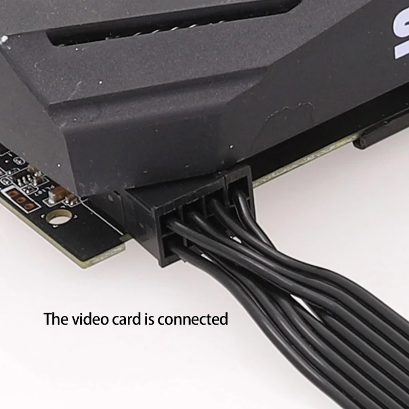 Мужской до мужчин от 8 до 6+2 PIN PIN PCIE GPU Power Cable для видеоизоля для видеокарт.