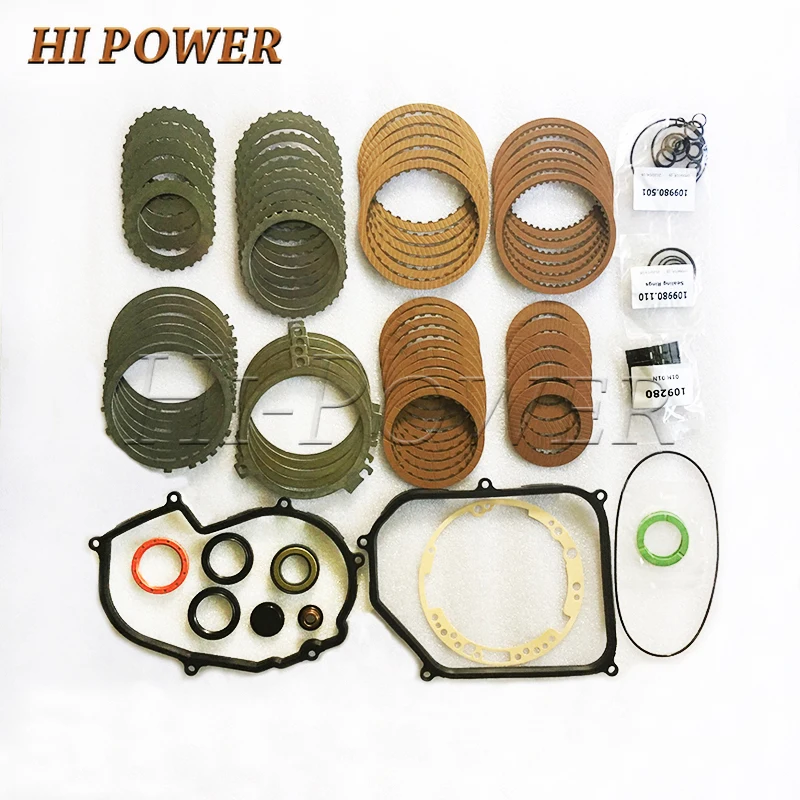 

01M 01N 01P Auto Transmission master seal overhaul Kit friction steel plate For VW Jetta Car Gearbox Clutch Disc Kit gasket