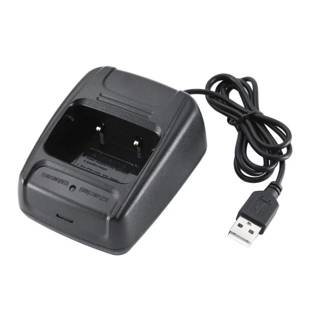 Baofeng-BF-888S Portátil Li-ion Bateria Carregador USB, Walkie Talkie Carregador, Cabo USB, Acessórios de carregamento, 5V, 1A, 666S, 777s, 888s