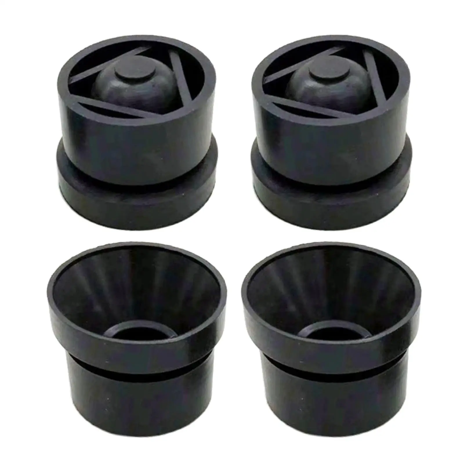 

4x Car Engine Cover Grommet Rubber Stop 06A103226 Black for VW Beetle cc EOS Golf Jetta Passat Accessory Durable