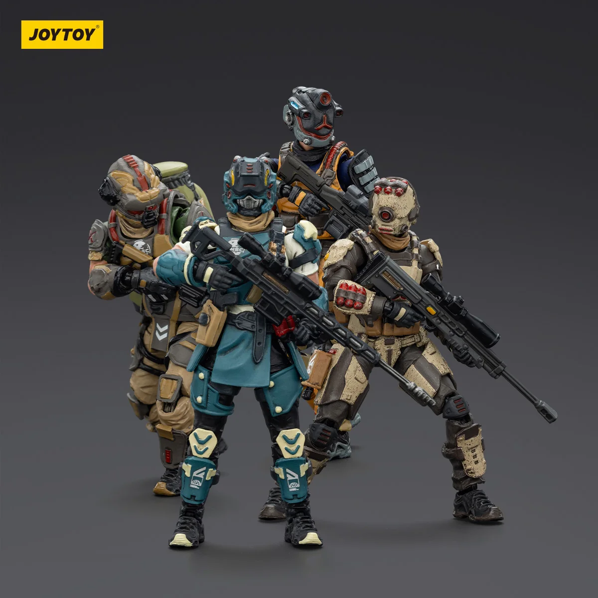 

JOYTOY Dark Source 1/25 Scale UNSC Sniper Foster Ivan Moreau Dima Action Figure Model Toys for Collection Display