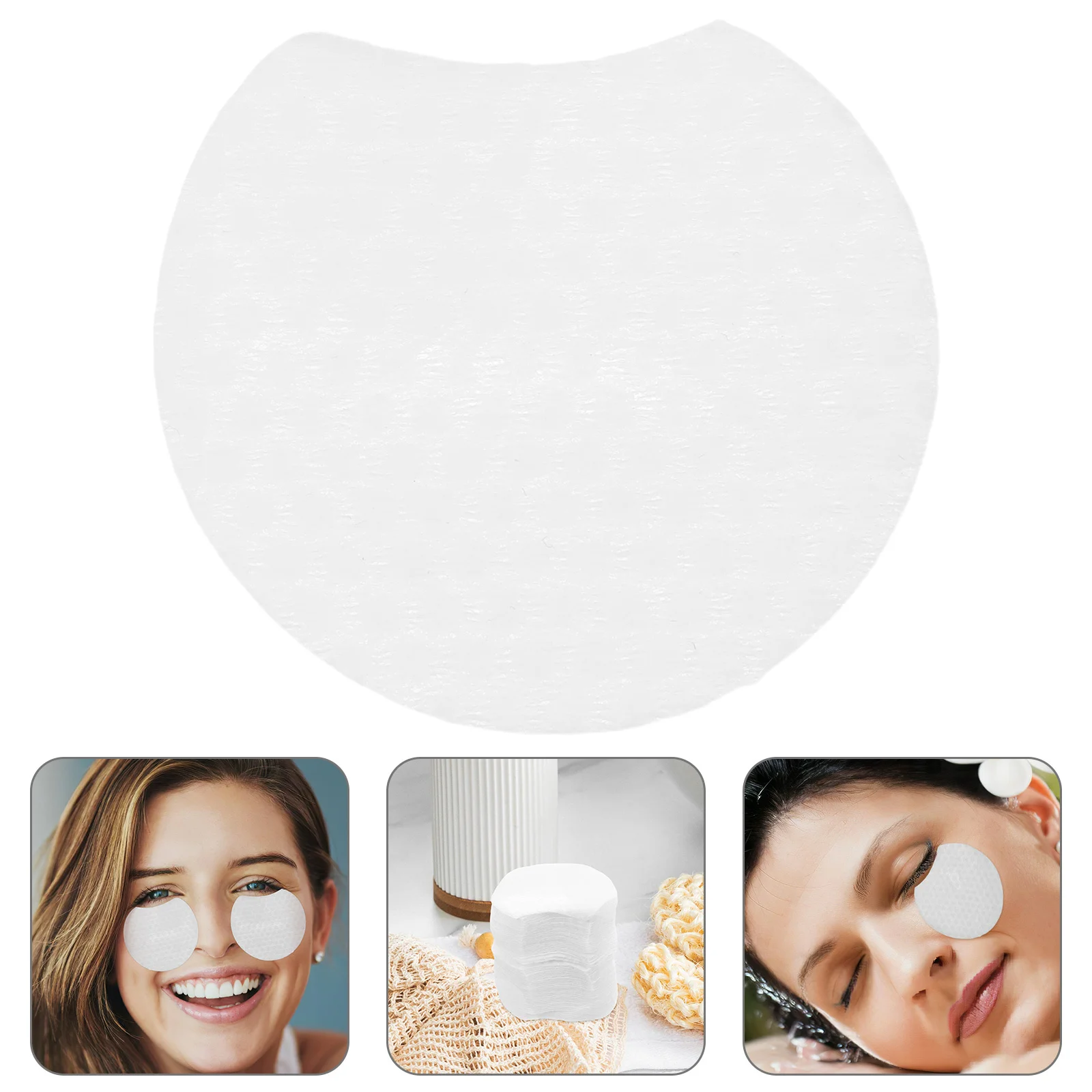 

600Pcs Eye Bag Care Patches Thickened Crescent Shape Undereye Mask Patches Ultra Soft Hydrating Skin Care Sheet for Beauty Salon