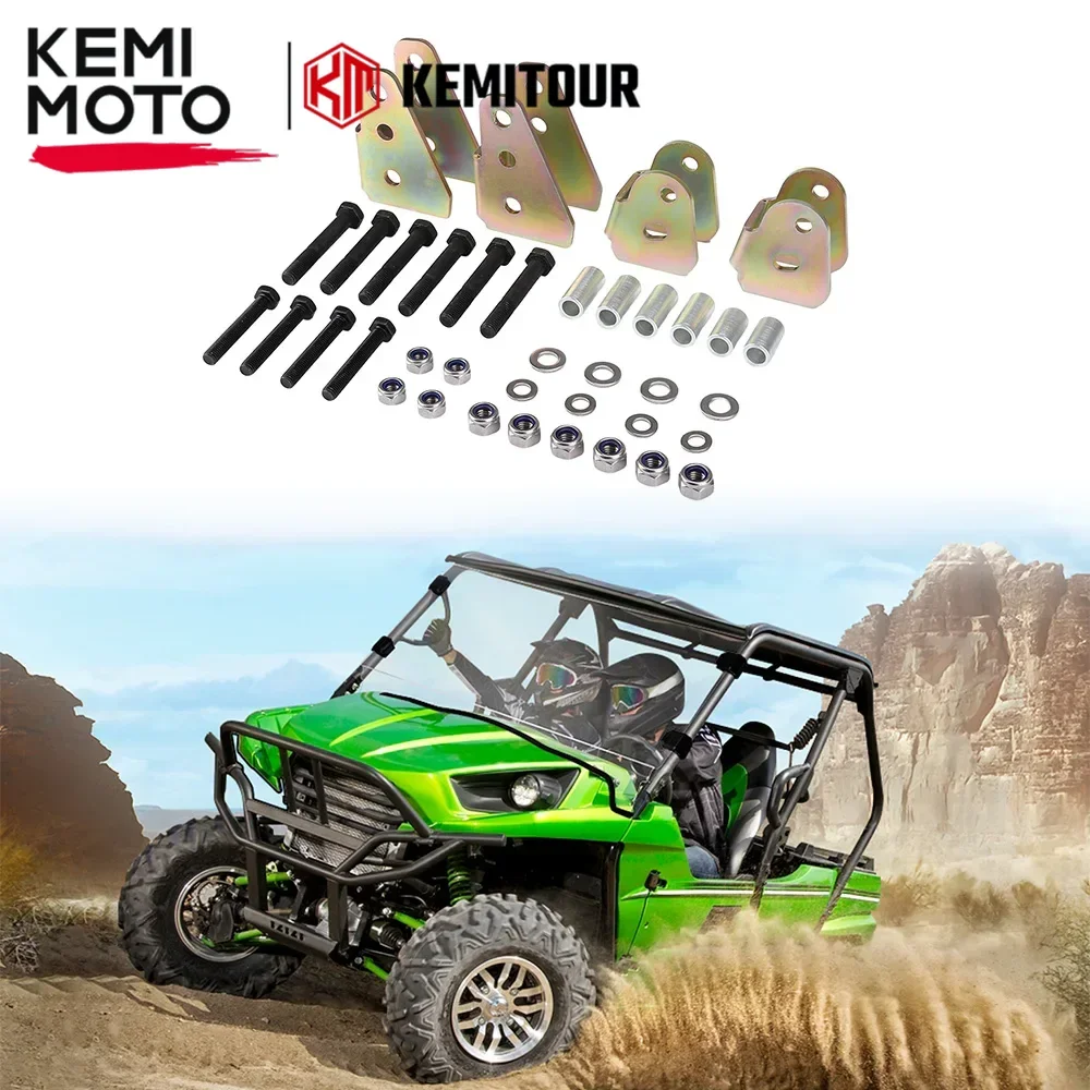 For Kawasaki Teryx 750 800 Teryx4 800 2014-2022 2/4 Seater UTV 2'' Front Rear Full Suspension High Lifter Kit