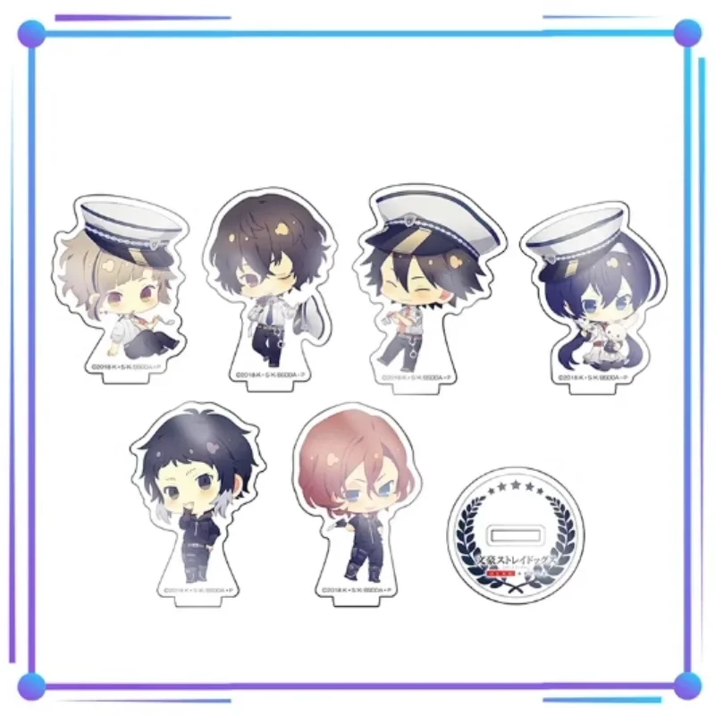 

Игра Izumi Kyouka Akutagawa Dazai Osamu Nakajima Nakahara Chuya, акриловая кукла-подставка, аниме, мини-фигурка, модель, игрушка для косплея в подарок