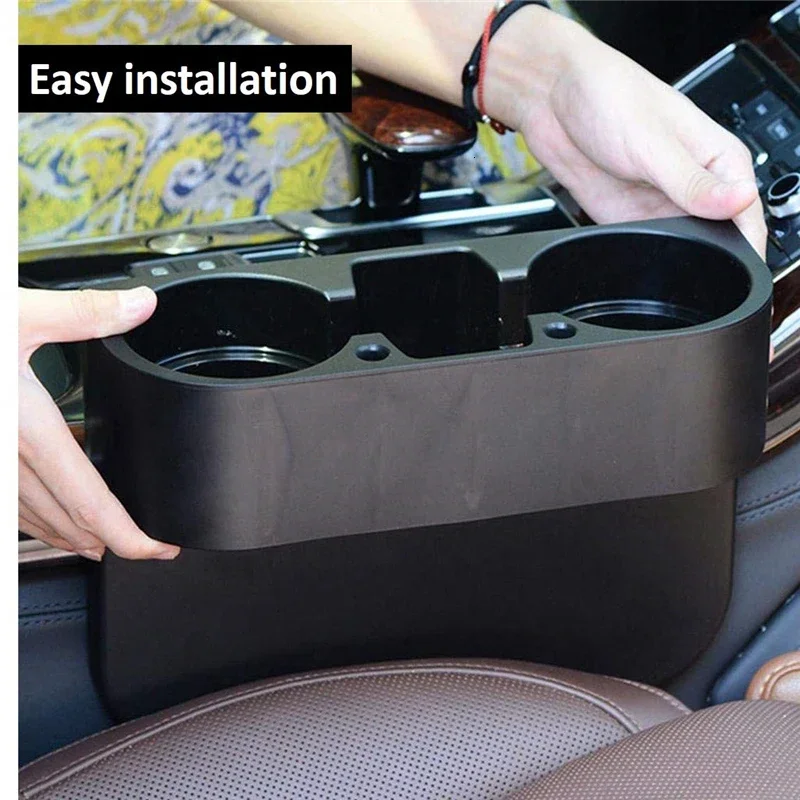 Multi-Function Car Cup Holder Auto Seat Gap Water Cup Drink Bottle Can Phone Keys Organizer Storage Holder Stand Car Styling