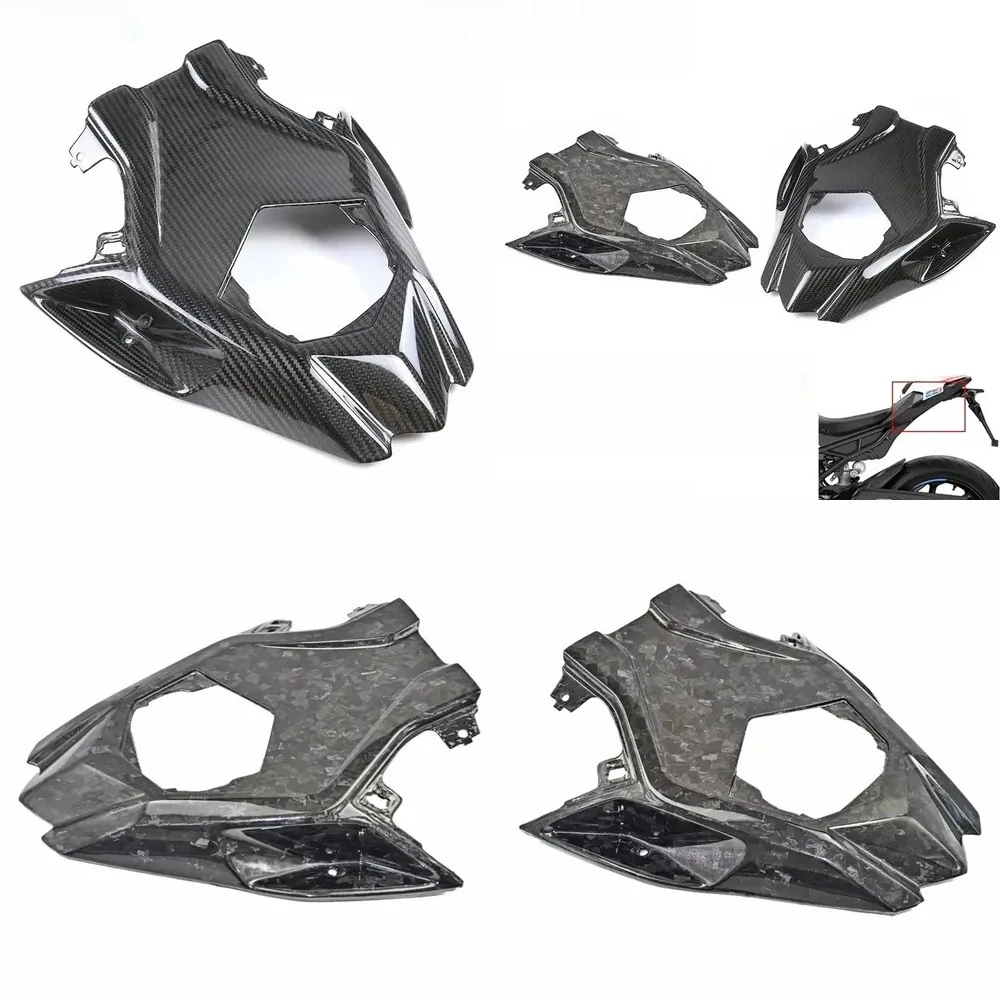 Acessórios para Motocicletas: Painel de Cobertura Inferior do Assento em Fibra de Carbono Genuína para S1000RR M1000RR 2019-2025