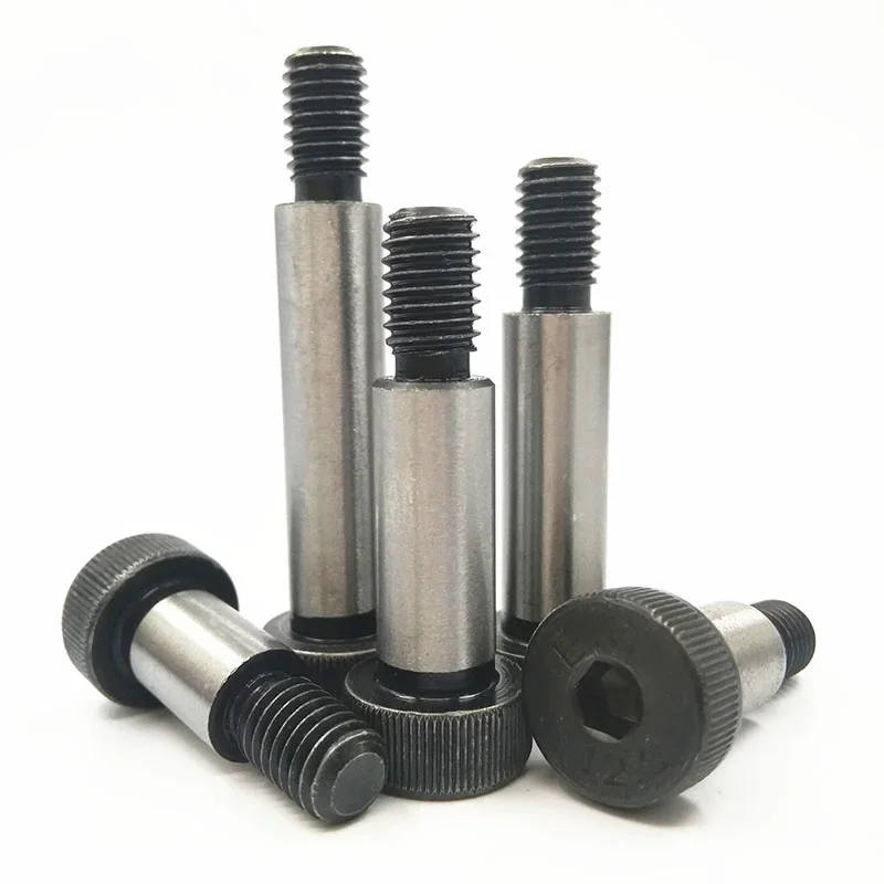 10pcs M6 plastic head stainless steel diameter 0.8mm plug screw shoulder hex screws mold stop bolts 6mm-20mm length