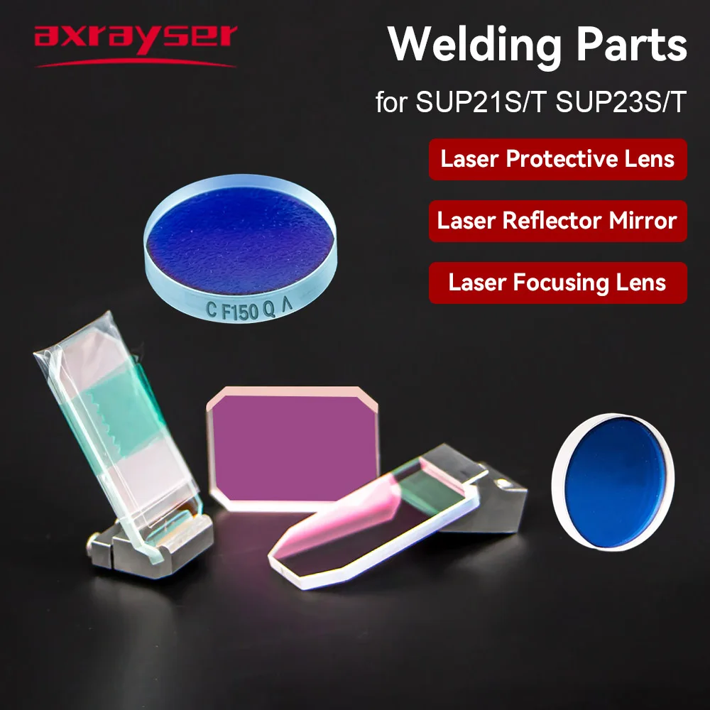Laser Focusing Lens D20x4.5 F150 F200 F800 Collimator Lens D16x5 Reflective Lens 30x14x2 for SUP23T 21T Laser Welding Parts