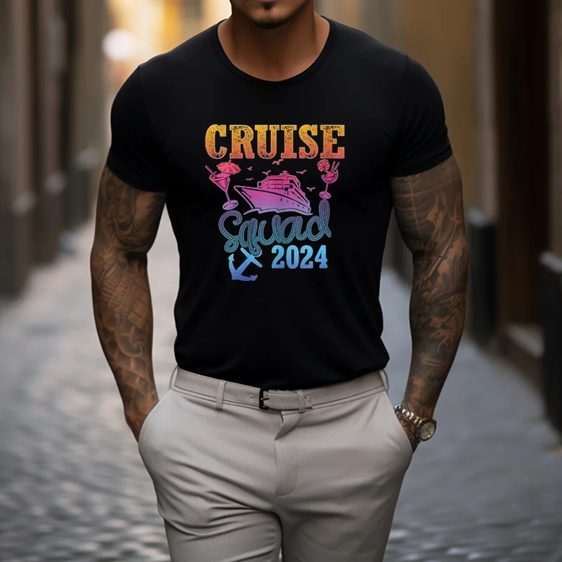 T Shirt for Men Shirts Graphic Tee Harajuku Fashion Crossfit Printed T-shirt High Quality Large Men's T-shirt Y2k Clothing