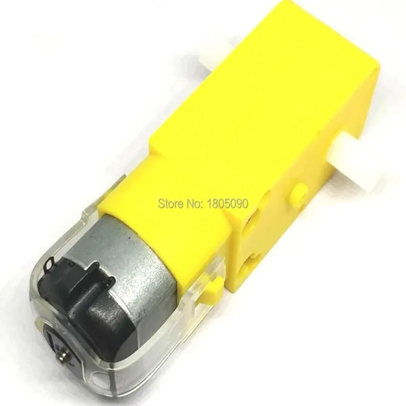 1/set DC3-6V TT motor 125 rpm 2WD smart robot car chassis kit / Smart car wheels for Arduino DIY Kit