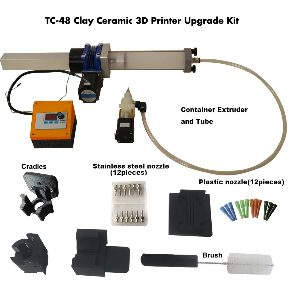 Ceramic 3D printer, clay printer Ender 3 CR-10 Upgrade Package Teaching Experiment Ceramic 3D