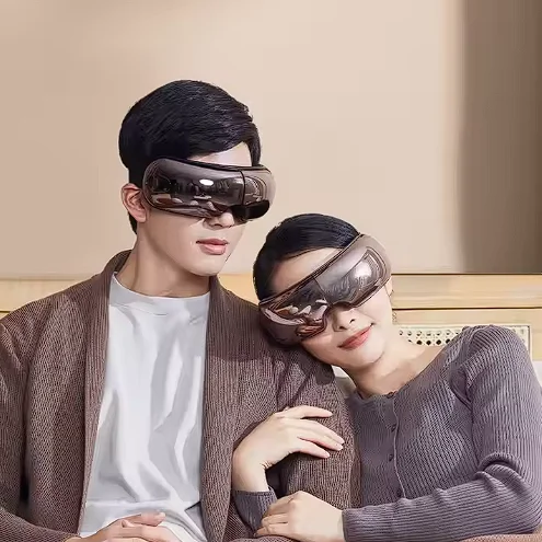 

Электрический портативный складной 3D-вибрационный массажер для глаз с подогревом для снятия усталости с музыкой