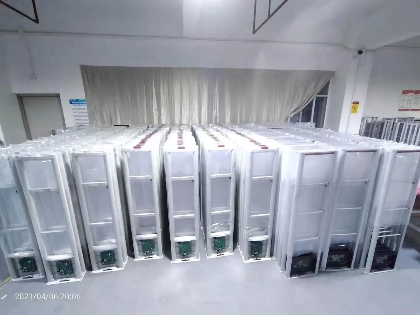 セキュリティセンサーゲート 8.2MHz RF EASセンサー EAS RF盗難防止アンテナ EASシステム 小売店向け盗難防止装置