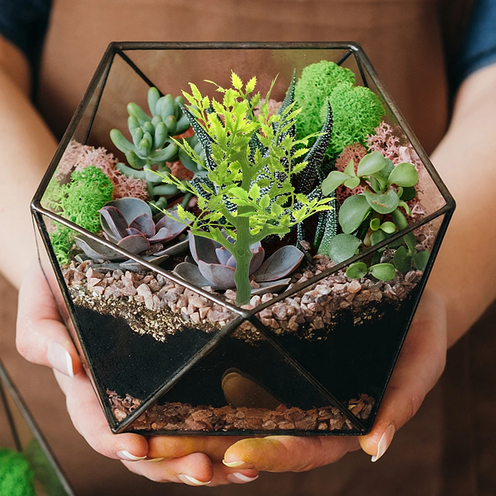 10 個人工緑の木モデルツリー S テーブルシーン写真小道具 DIY おもちゃティーンエイジャーの建物アクセサリー現実的な外観