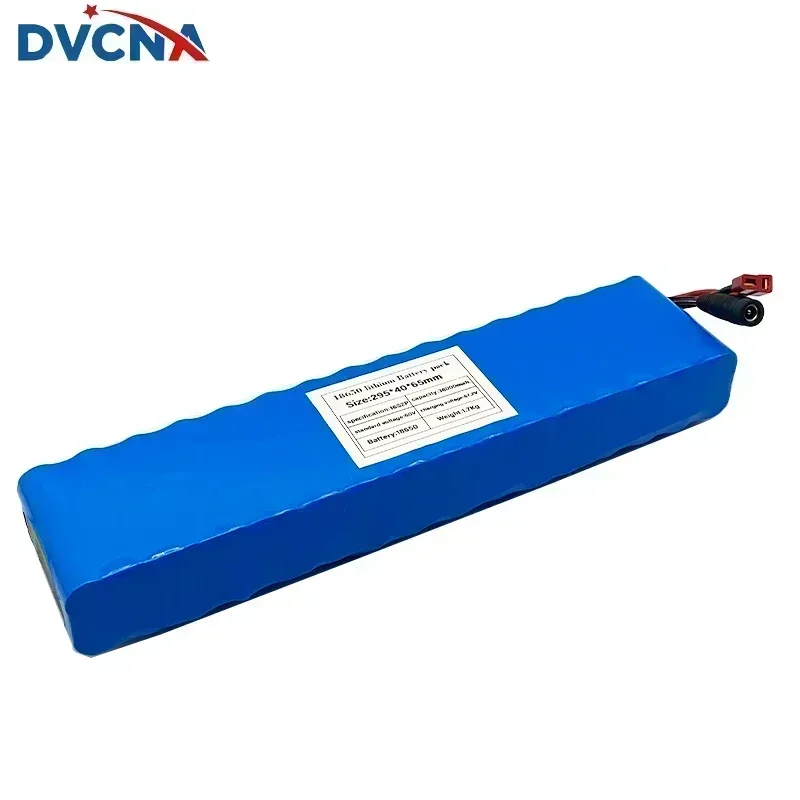 New 60V 16S2P 38Ah 18650 lithium-ion battery pack 67.2V 38000mAh scooter BMS 1000W BMS+charger