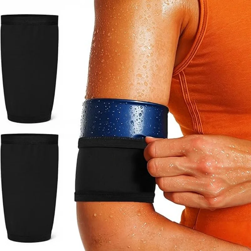 

2 шт. нарукавников-бабочек для фитнеса, влагозащитные повязки на руку, мужские и женские нарукавники для сауны и интенсивных тренировок