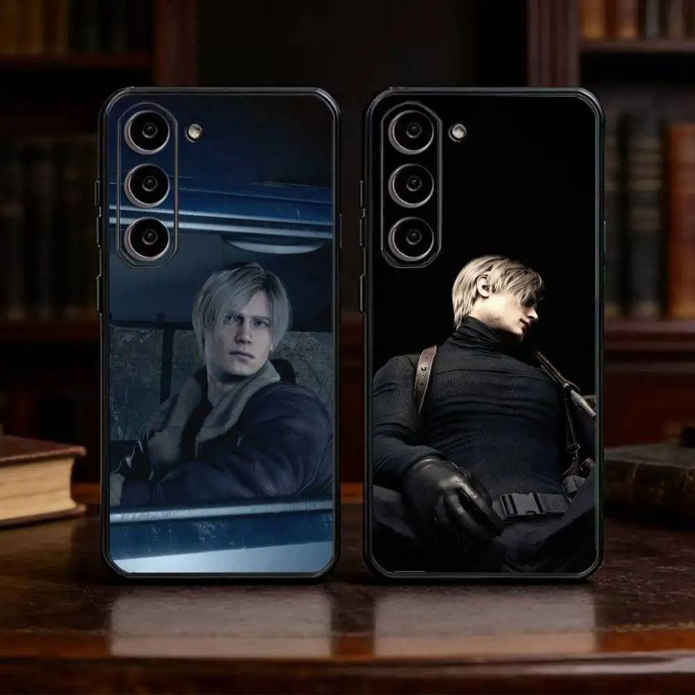 Leon Kennedy Phone Case For Samsung Galaxy A13,21s,22,31,32,52,53,71,72,73,Soft Black Cover