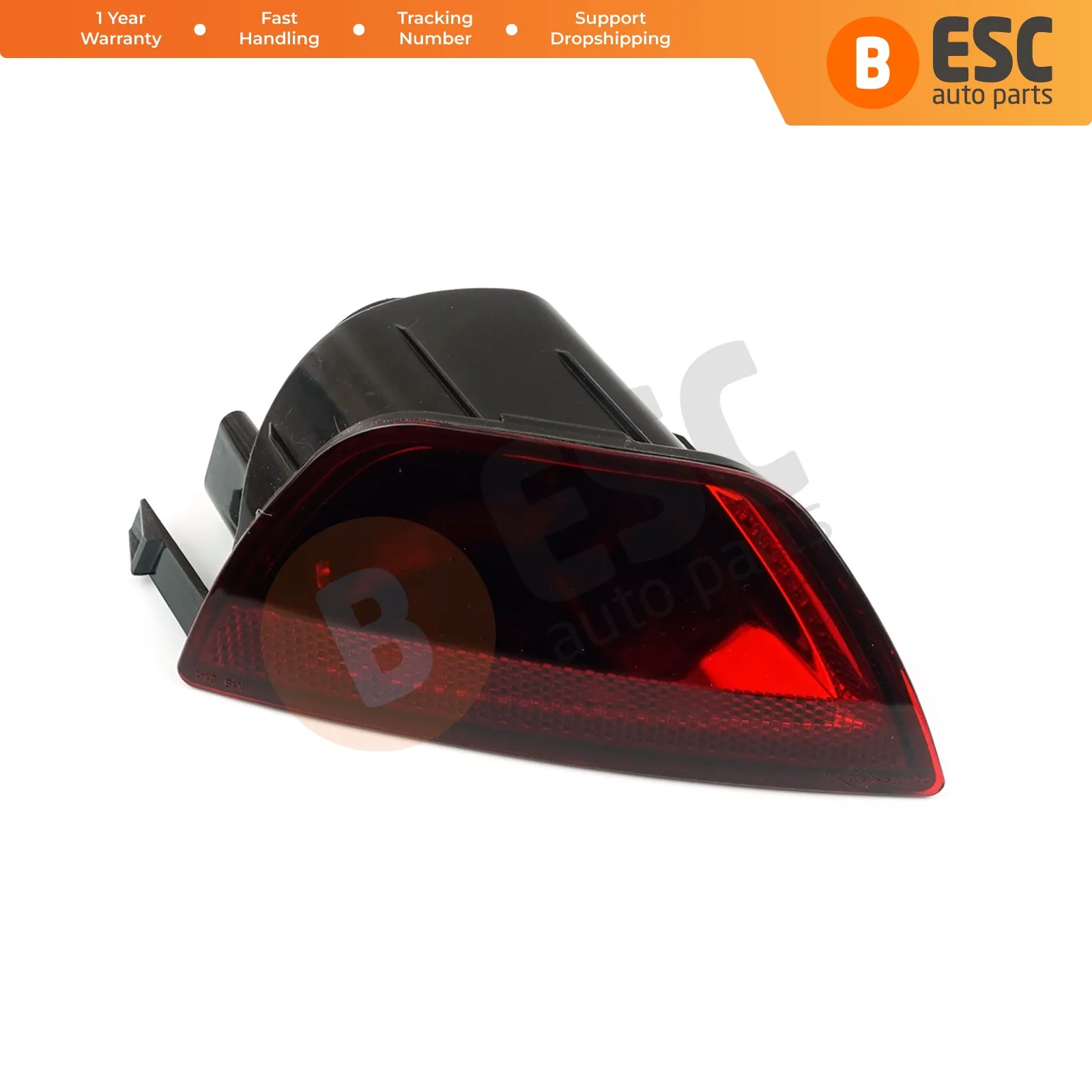 

ESP986-2 Rear Bumper Tail Fog End Light Lamp Lens Reflector Right Side 265600010R for Renault Megane 3 4/5 Door Made in Turkey