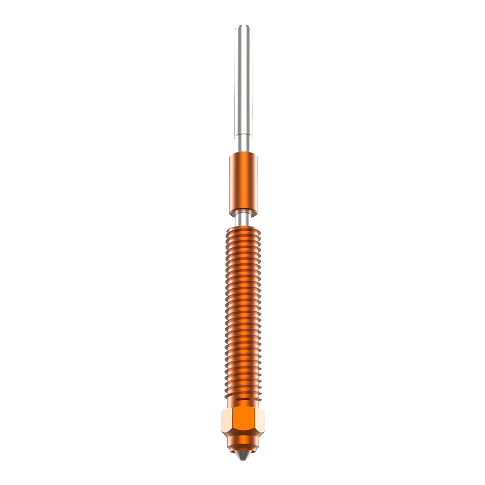 Eenhoorn mondstuk van gehard staal voor Creality K2/K2 Plus/K2Pro, volledig metalen Quick-Swap Creality Hi Hotend-spuitmonden Upgrade 0,2 mm/0,4 mm - afbeelding 2