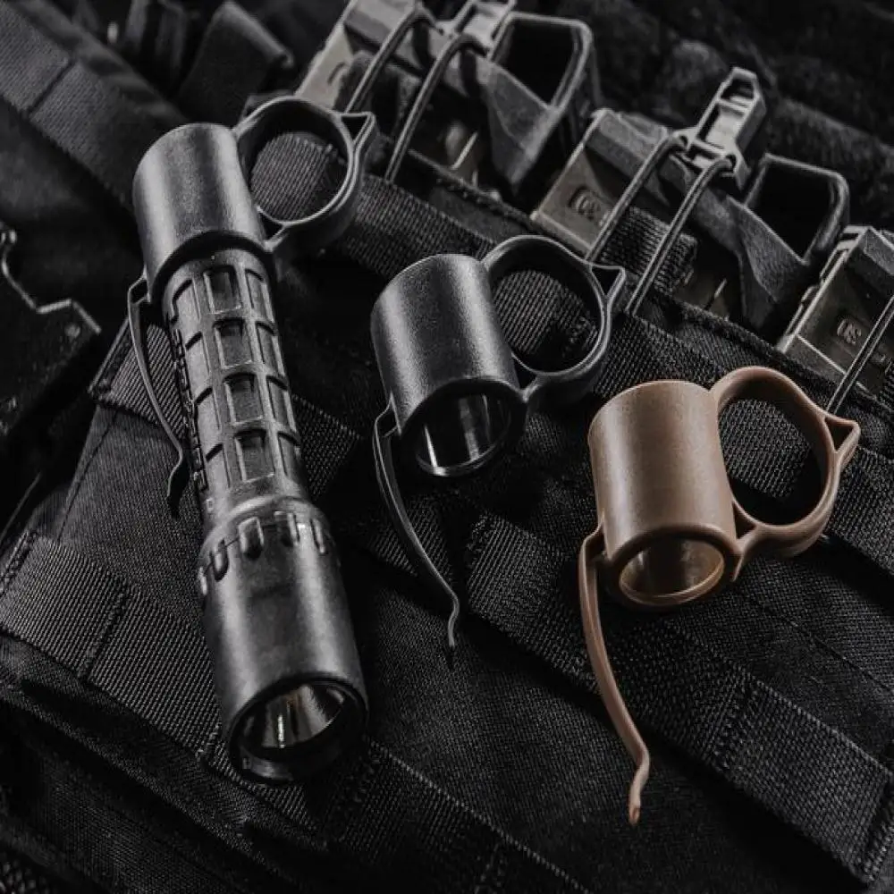 27 مللي متر الصيد مصباح يدوي حلقة التكتيكية النايلون البلاستيك احتياطية جبل كليب المشبك هوك ل Surefire X300 TMC2651