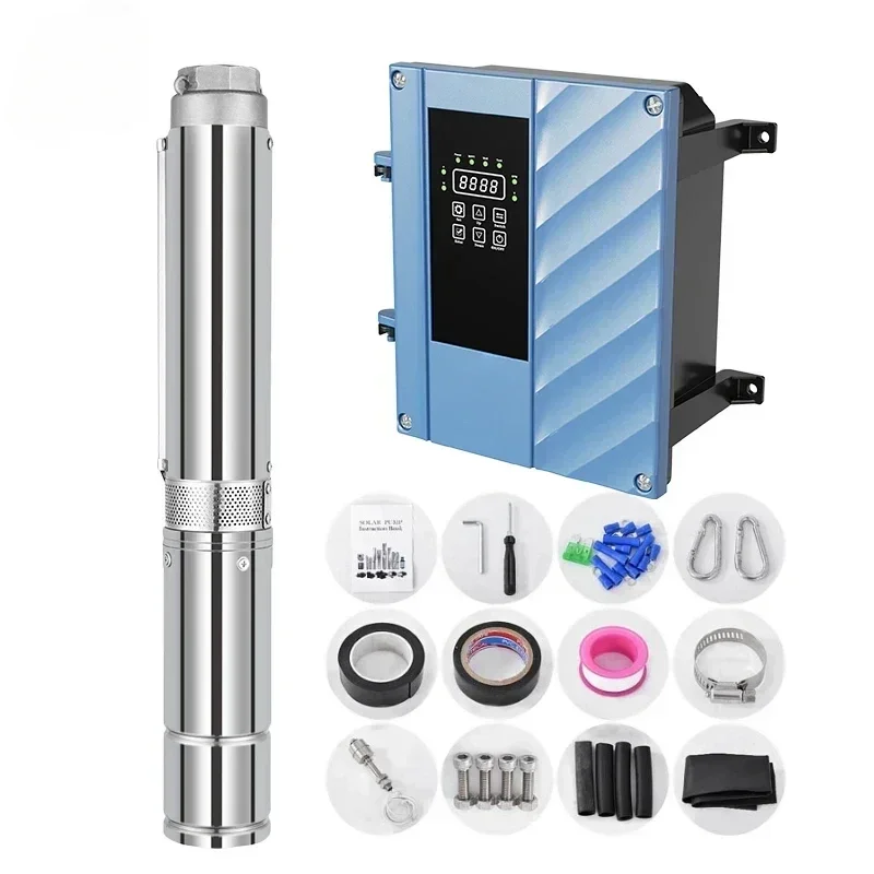 

solar borehole deep well water pump with solar power HOT SALES