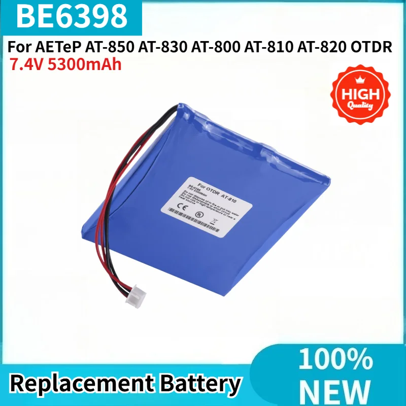 

For AETeP AT-850 AT-830 AT-800 AT-810 AT-820 OTDR Brand New High Quality BE6398 7.4V 5300mAh Replacement Battery