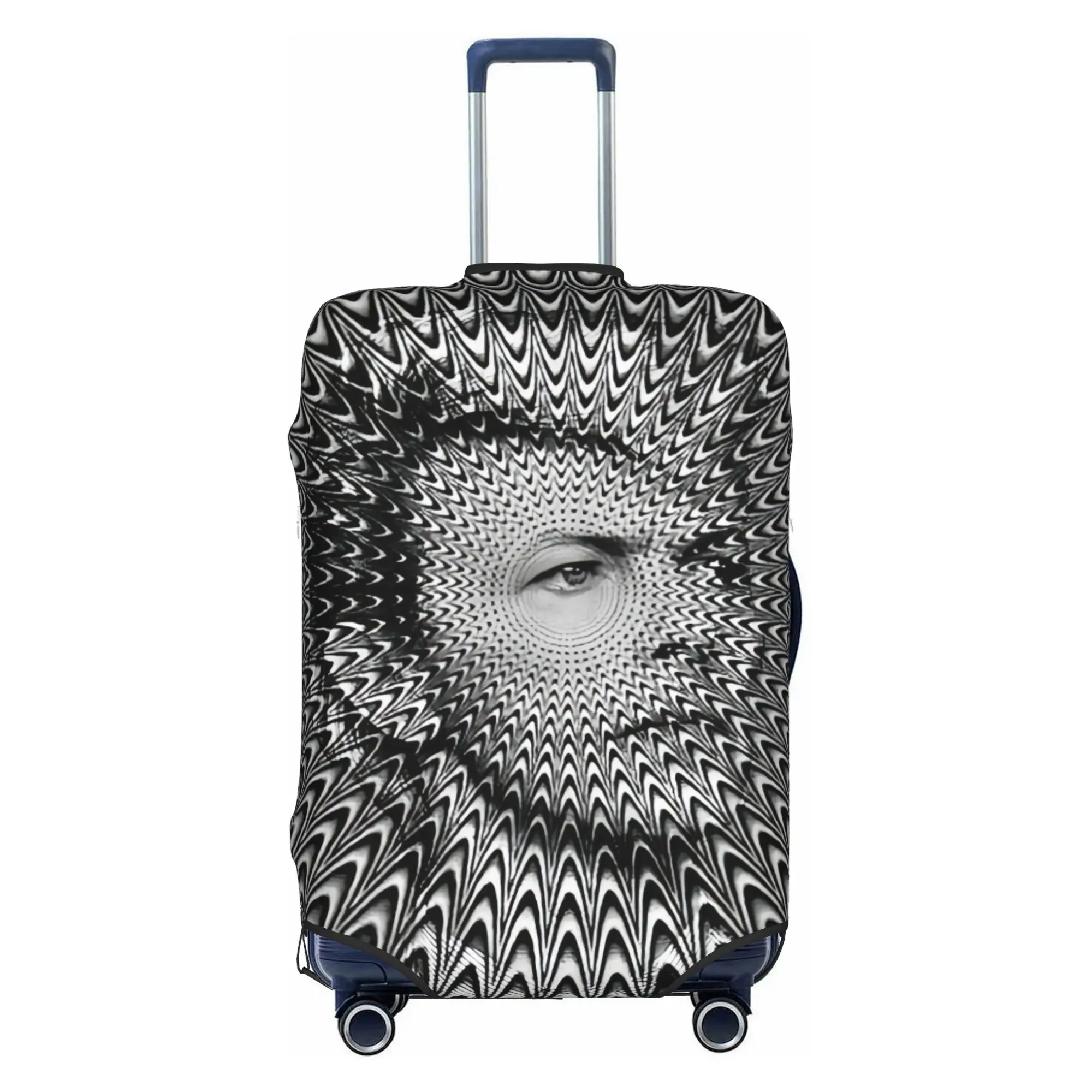 English D-David Hot Singer B-Bowie  Suitcase Cover Washable  Travel Luggage Covers for 18-32 inch