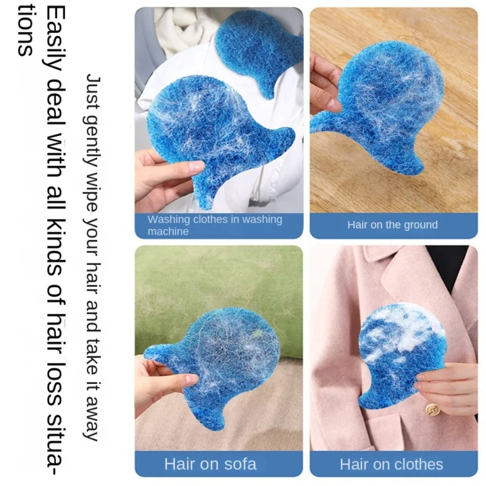 Removes Pet Fur Sponge Pet Hair Remover Reusable Blue Washer Lint Catcher Hair Removal Filter Shark Tank