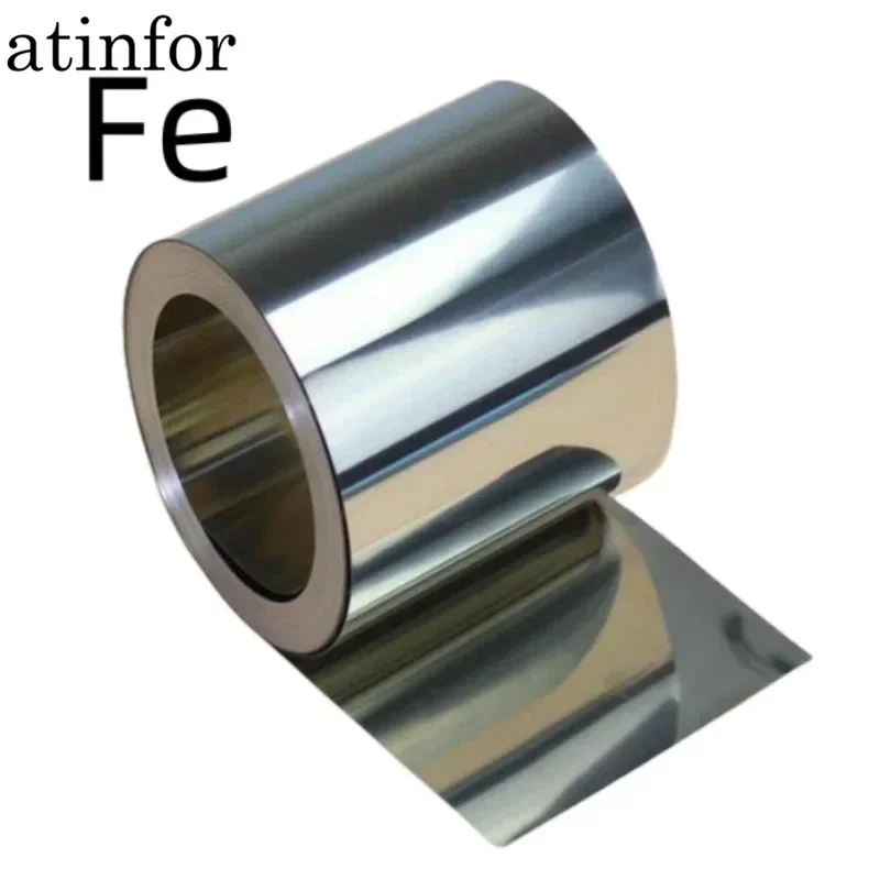 atinfor 1m pure iron foil/experimental precision machining/0.03mm-0.05mm-0.15mm-0.1mm-0.2mm