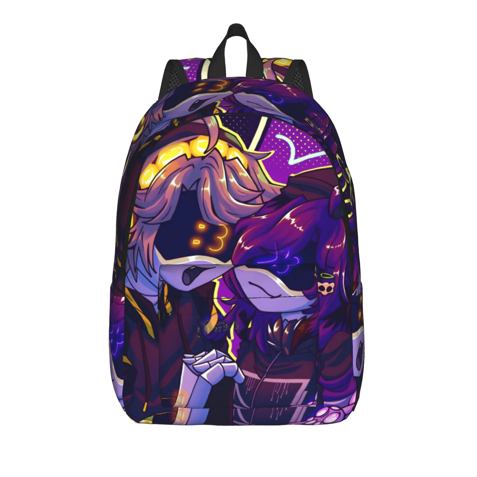 N & Uzi Backpack Murder Drones University Backpacks Unisex Custom Large School Bags Style Rucksack