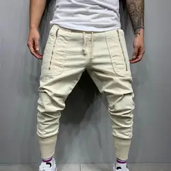 Men Pants Fantastic Fashion Men Long Cargo Trousers Slim Men Trousers