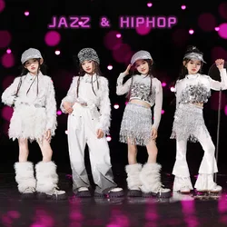 Hip Hop Girls K-pop Stage Performance Costumes Kids Street Dance Jazz Costumes Boys Street Dance wear Clothes Sets