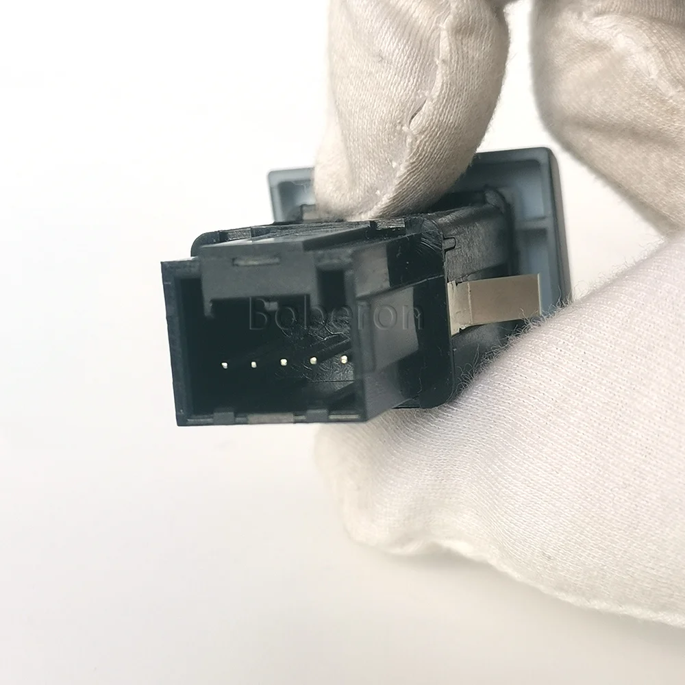 1 Stück Blaue LED Auto-Nebelscheinwerfer DRL-Schalter Radarsensor Ein/Aus-Knopfschalter Passend für VW Volkswagen Amarok 2011-2022 – Detail 4