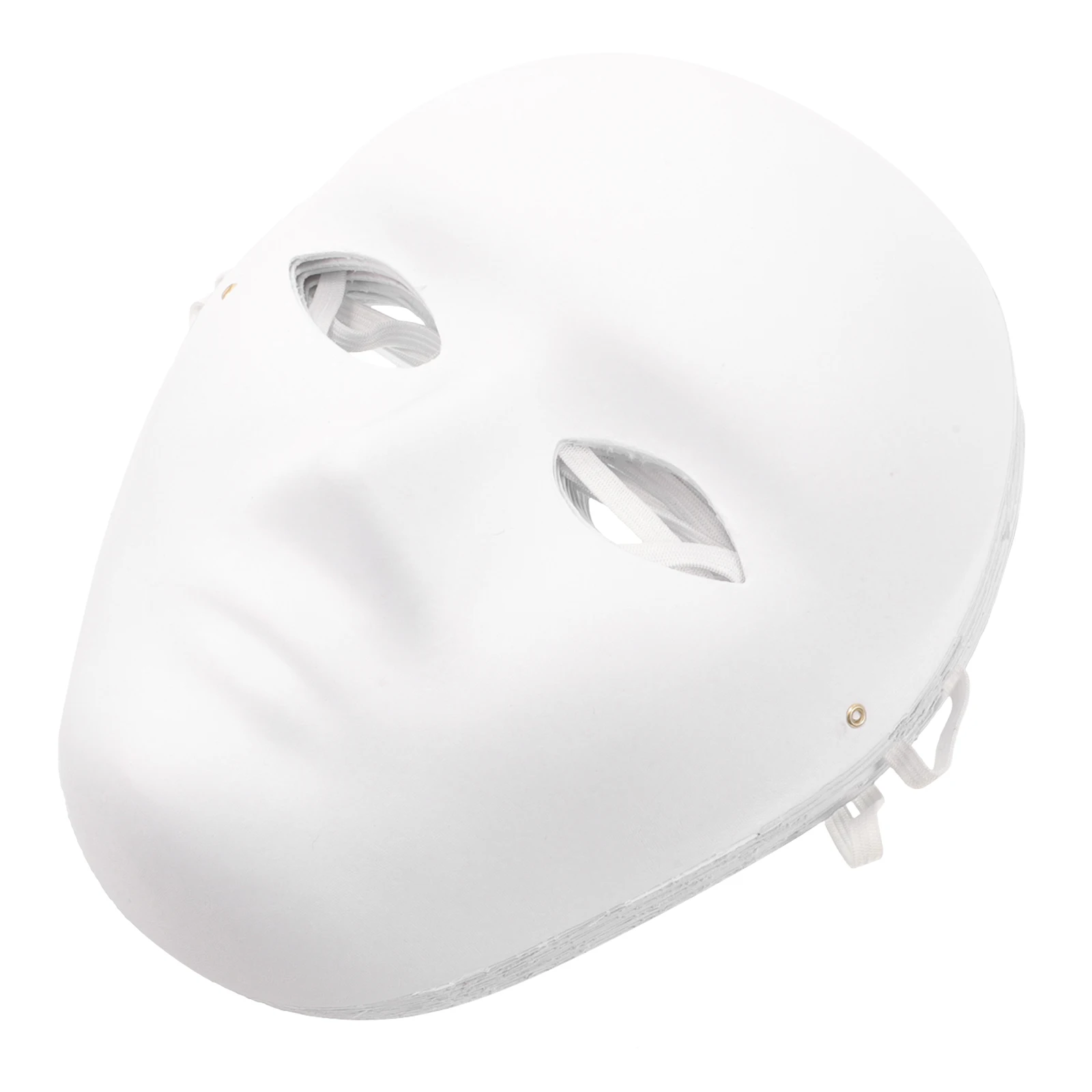 

10 Pcs Paper Mask White Facial Blank Masks to Decorate Face Craft Masquerade Diy Man