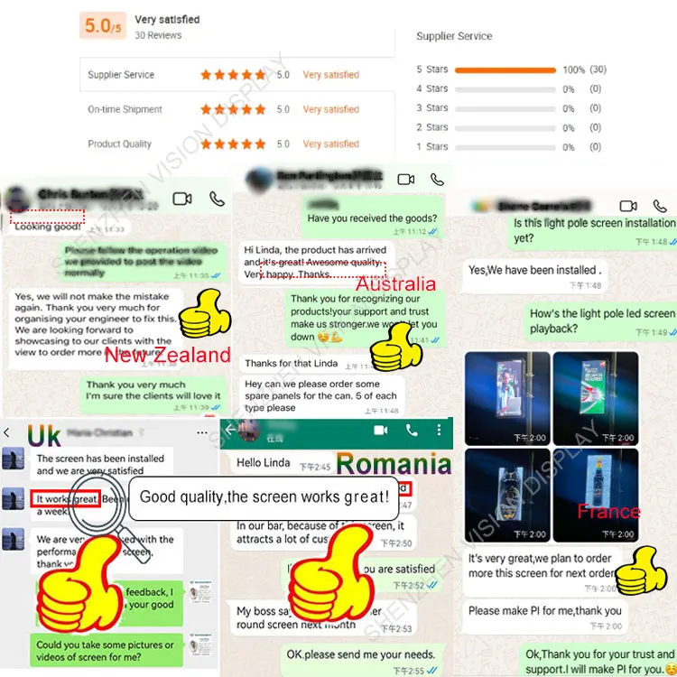 P4 داخلي/خارجي تأجير شاشة عرض LED خزانة جدار الفيديو للمرحلة #5