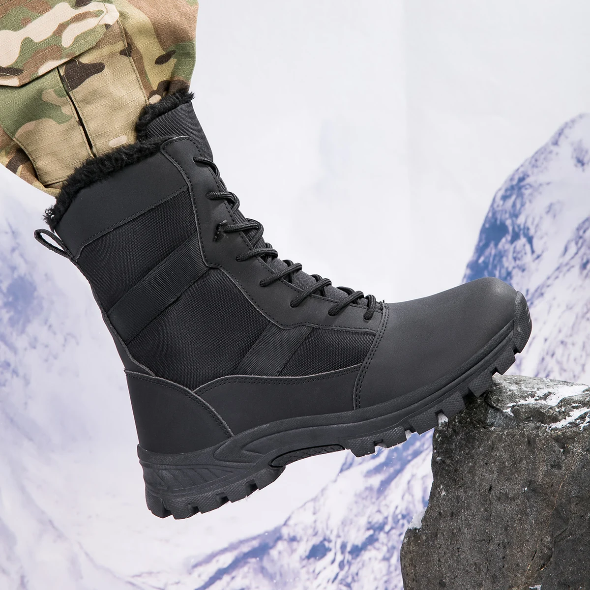 Sport outdoor sneakers high-top mountaineering boots for men