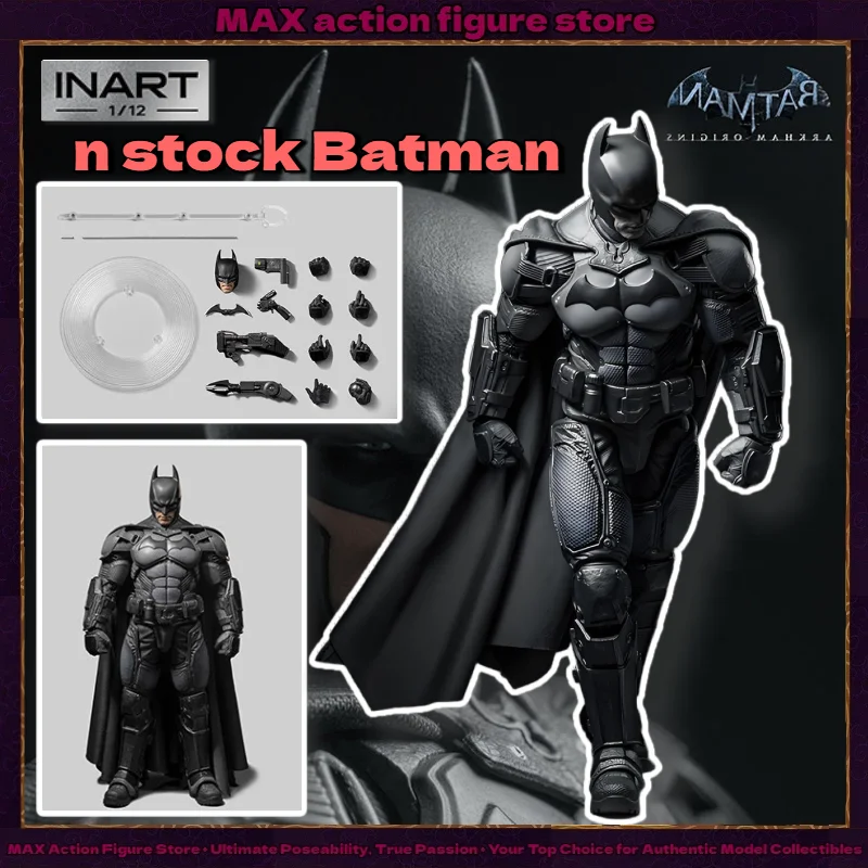 

In StockOriginal INART Action Figure From Batman: Arkham Origins 1/12 Scale Anime Collectible Toy Gifts