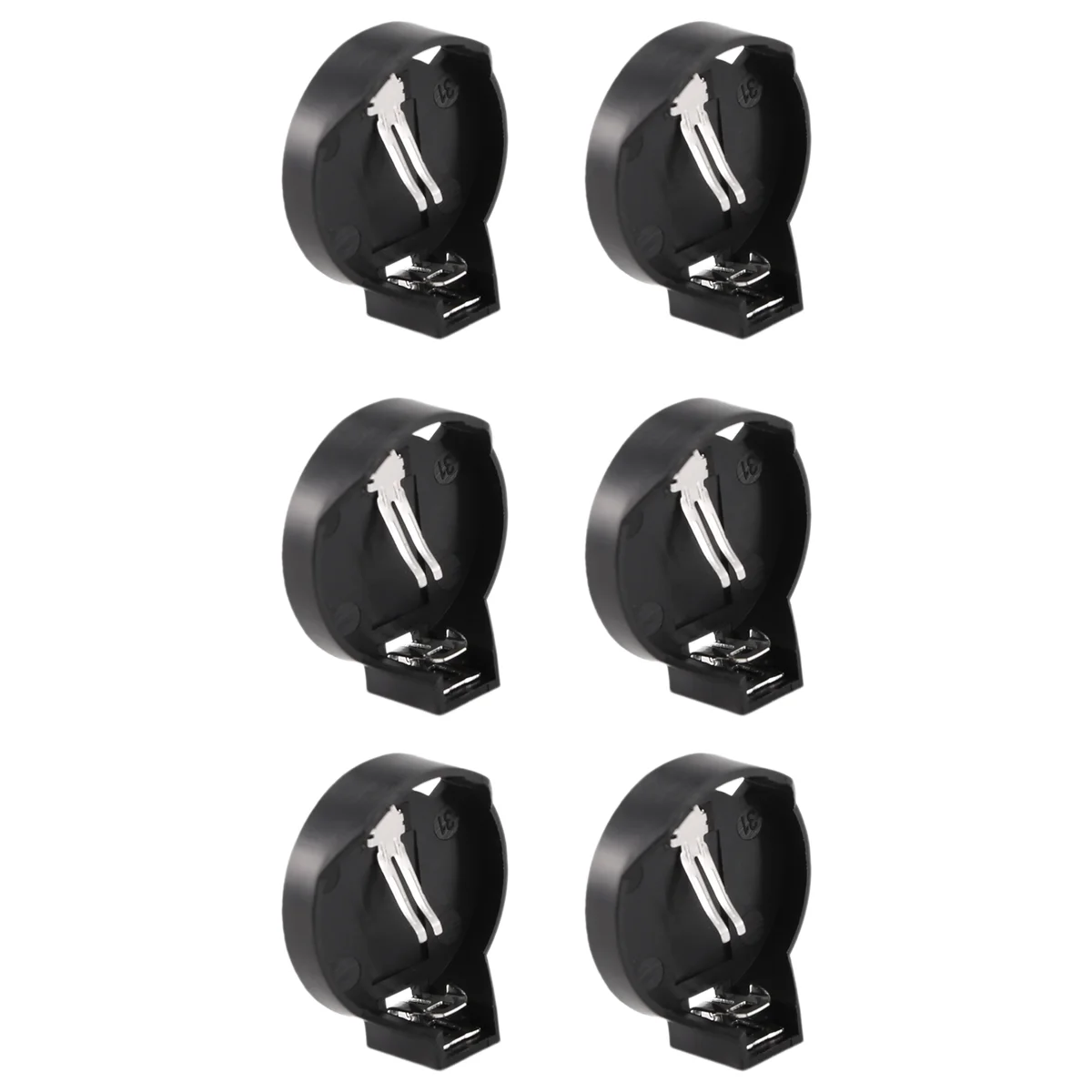 

A06K 3 В CR2032 CR2025 адаптер держателя батарейки-таблетки черный 20 шт.