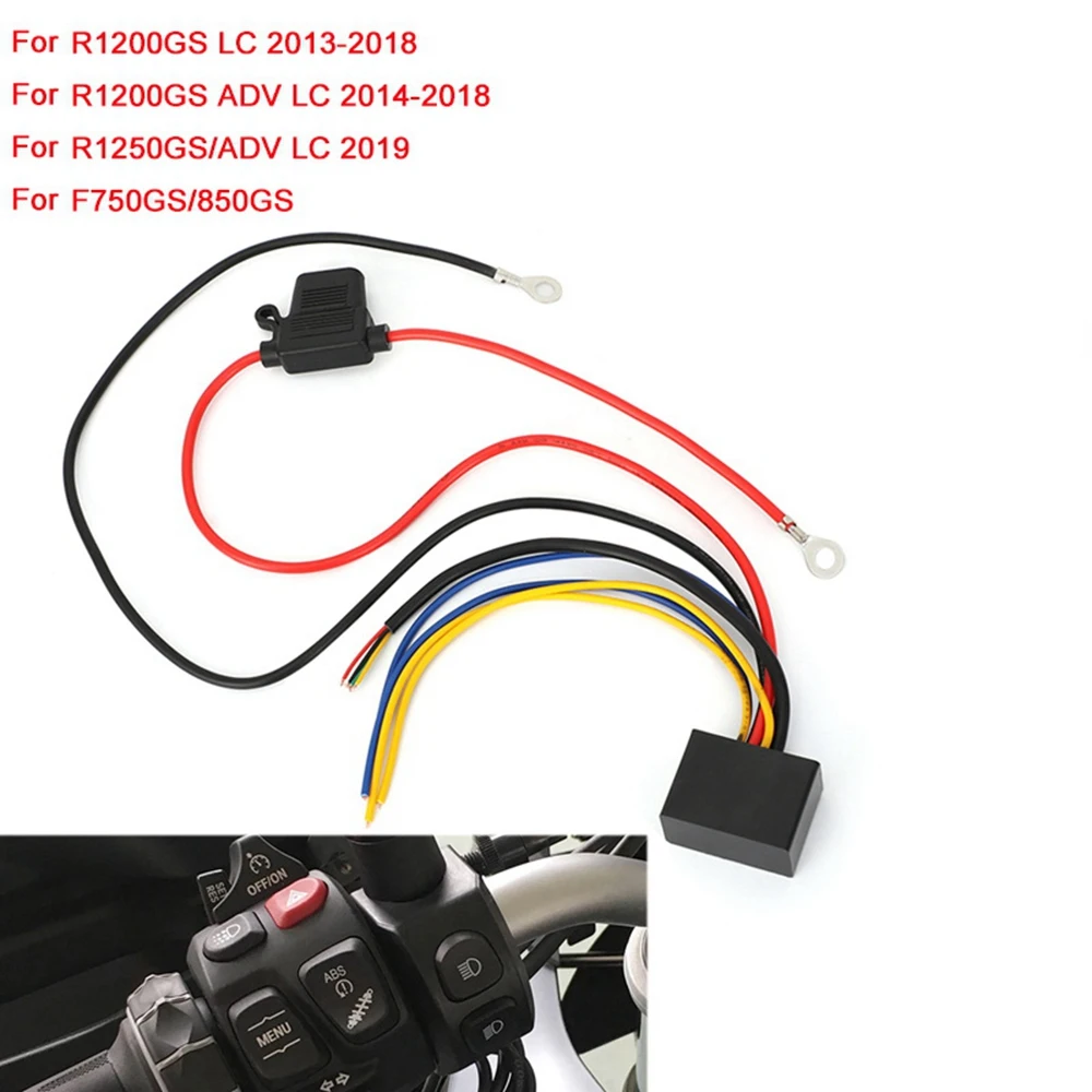 Motorcycle Handle Fog Light Switch Control Smart Relay for-BMW R1200GS ADV LC R1250GS F850GS F750GS