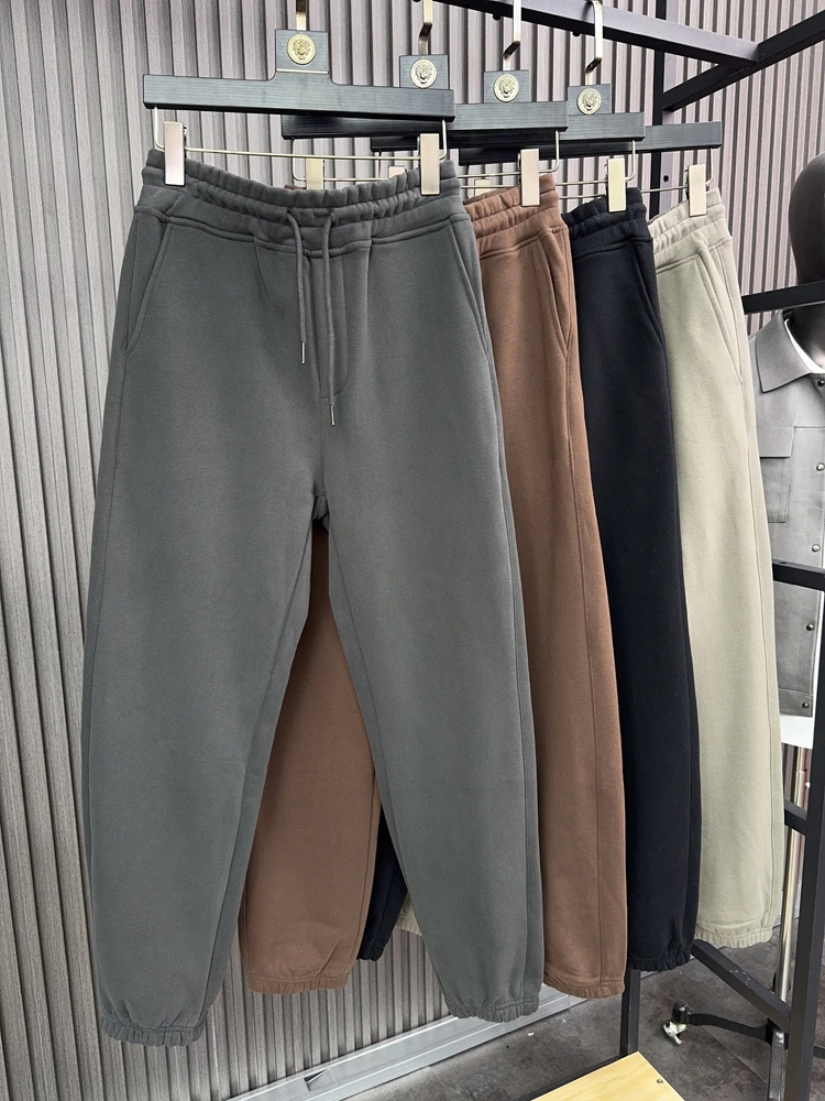 

Svip мужские модные брюки с широкими штанинами на подкладке и 3D повседневные брюки осень-зима термоспортивные штаны Urban Sle