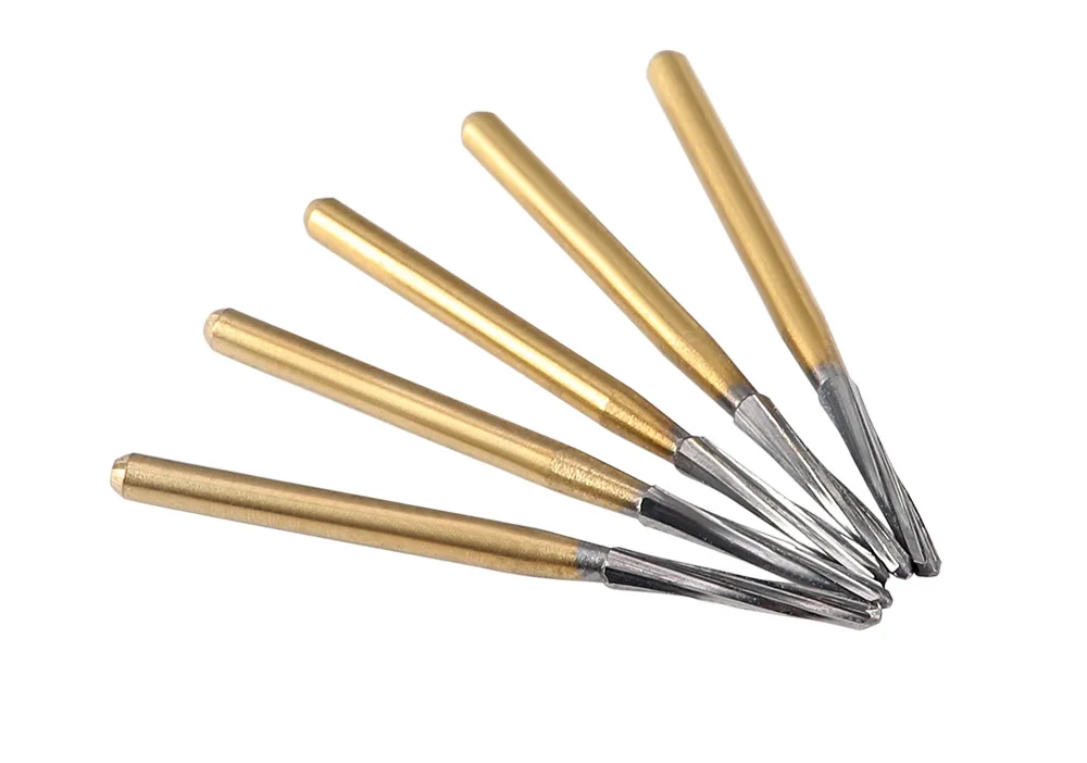 AZDENT Dental Endodontie-Hartmetallbohrer FG 1,6 mm für Hochgeschwindigkeitshandstück, sichere, nicht schneidende Spitze, chirurgische Endo-Wolfram-Knochenschneider – Detail 7