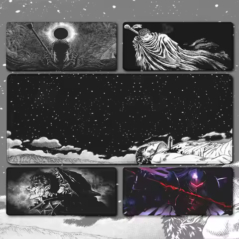 Gaming Accessories Varmilo Keyboard Computer mousepad CS GO LOL mouse pad B-Berserk Guts Anime Dywan Gamer 900X400mm XXL DeskMat