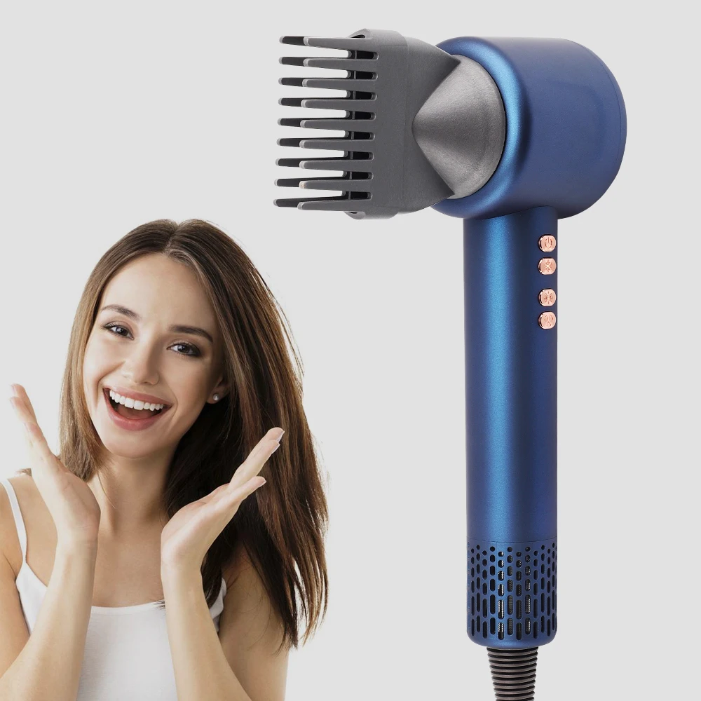 

Портативный фен 5 в 1, выпрямитель Secador De Pelo, профессиональный беспроводной фен с отрицательными ионами, диффузор