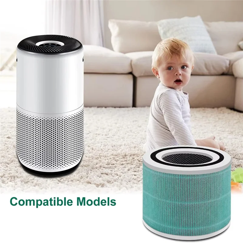 【استمتع لها】استبدال فلتر HEPA عالي الكفاءة، بديل فلتر HEPA مثالي للاستخدام المنزلي