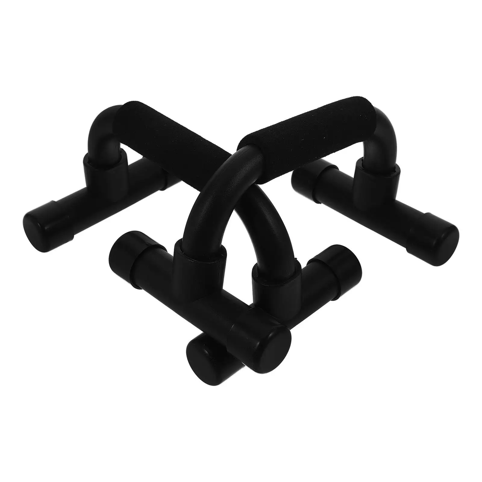 

Bars Durable Plastics Slip Resistant Handles Strength Training Stands Home Gym Workouts Enhancement Chest