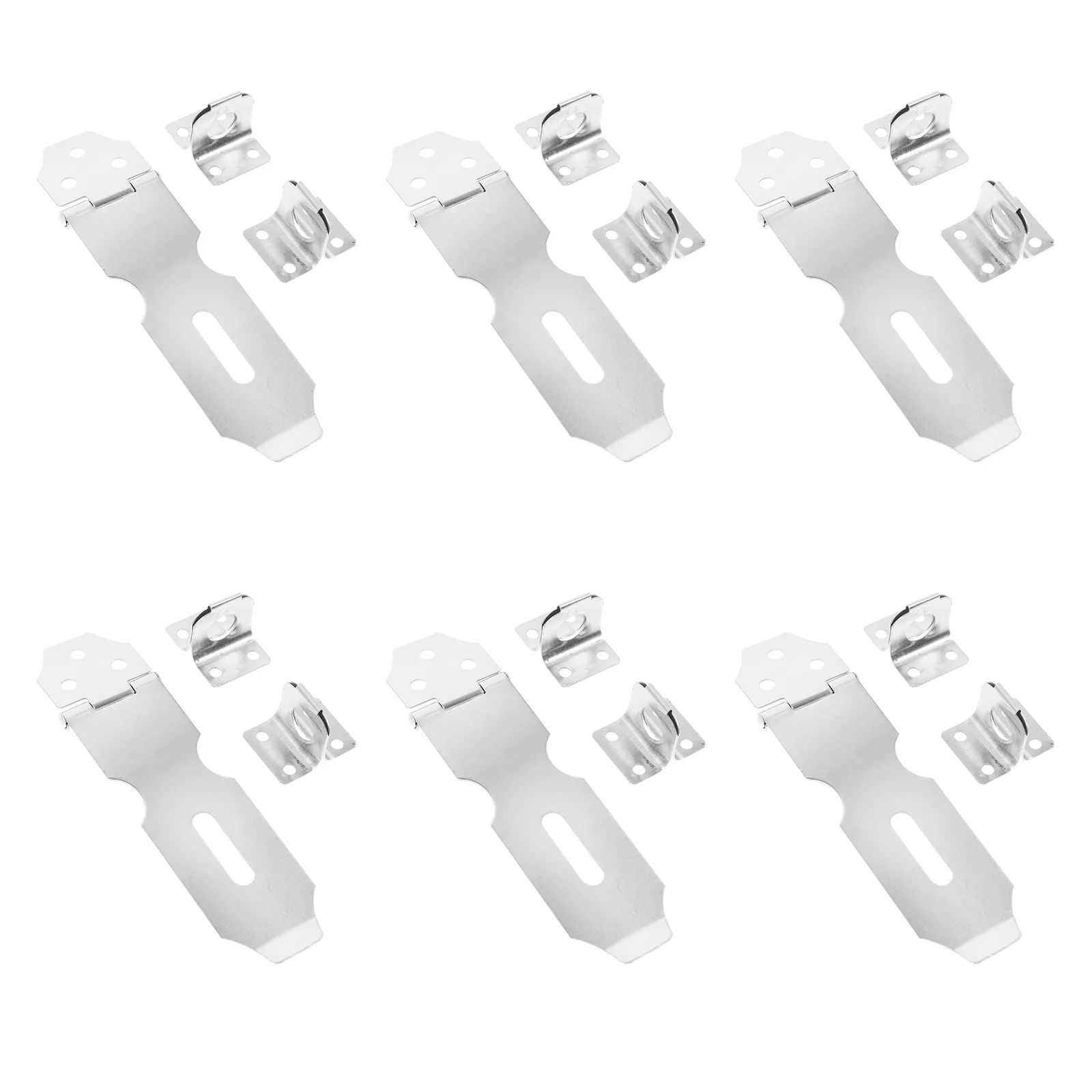 8 قطعة قفل غلق بمشبك مزلاج الفولاذ المقاوم للصدأ باب الحظيرة سقيفة خزانة درج بوابة سياج بركة في الهواء الطلق داخلي الأجهزة قفل متوافق #6