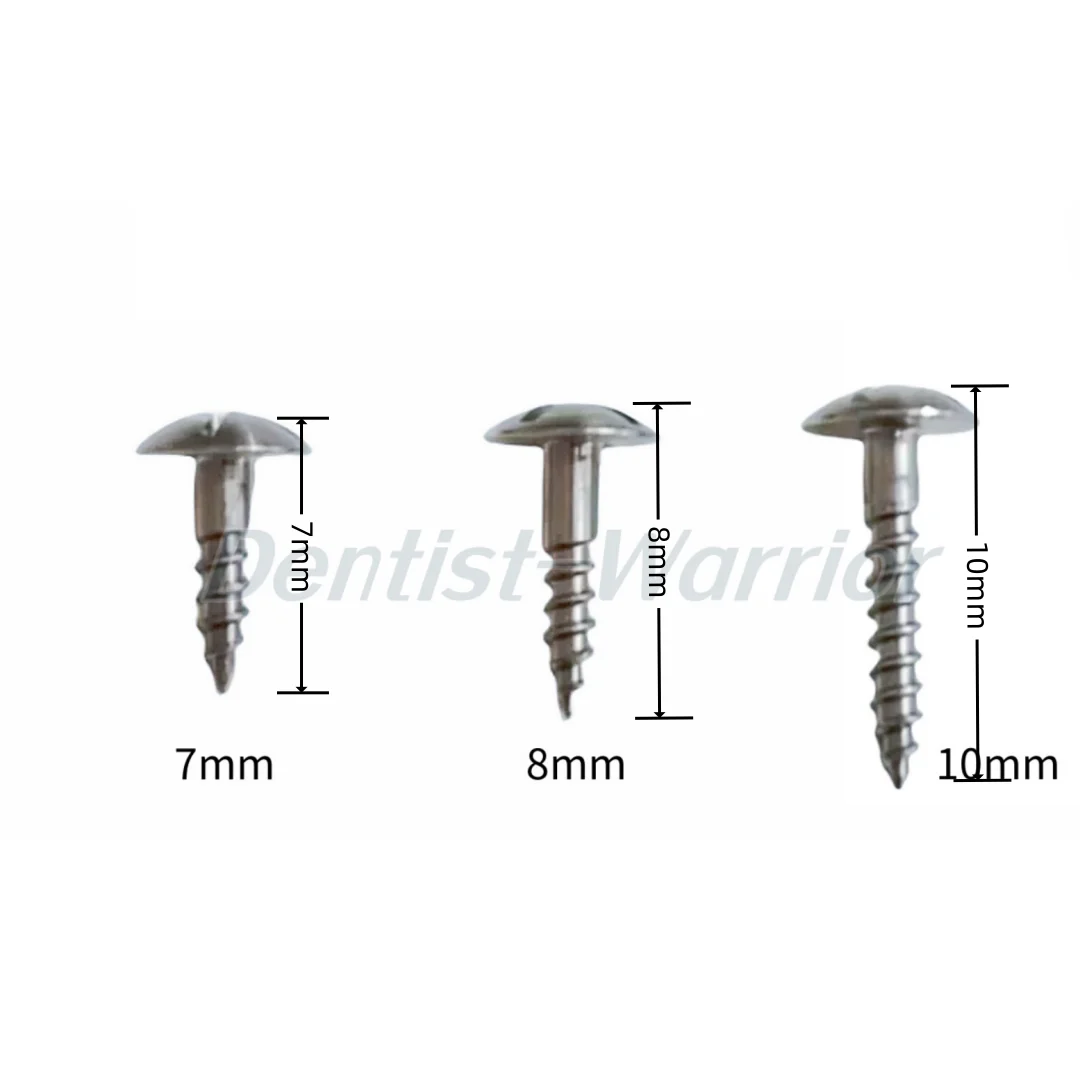 Dental GBR Bone Screw Tent Screw Tacks Universal Handle Tip Guide Bone Regeneration Membrane Tenting Screwdriver