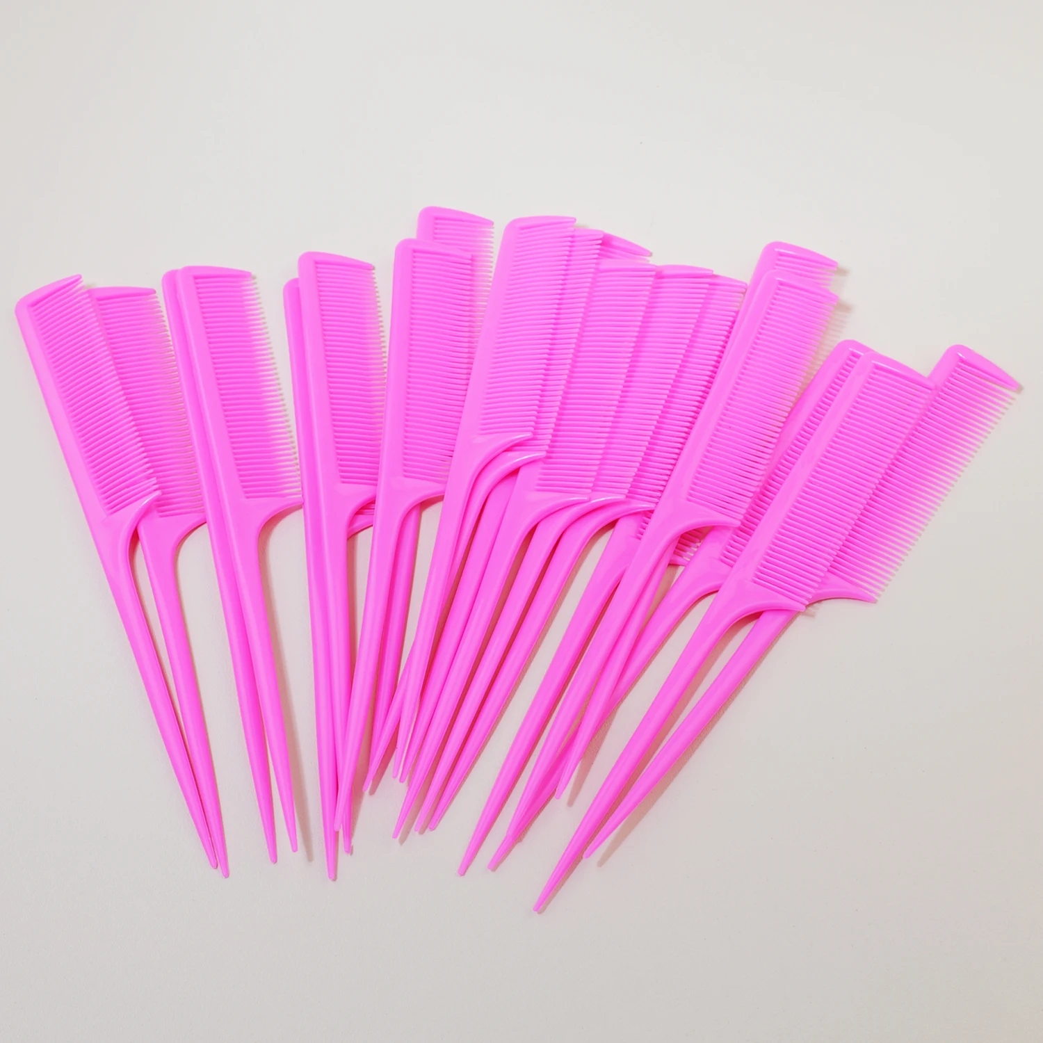 20 Professional Pointed Tail Hair Combs Set