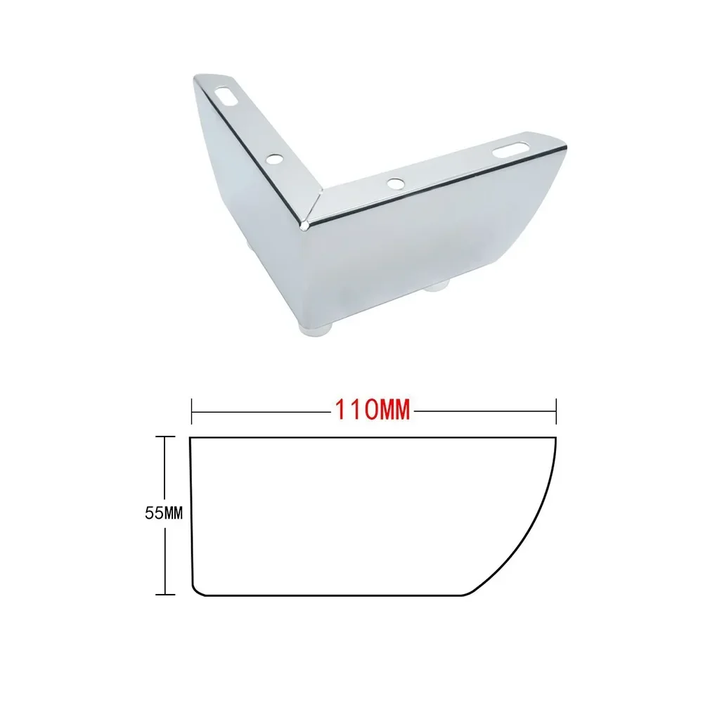 Replacement Stainless Steel Furniture Leg Load Bearing Three-pronged Sofa Legs Enhance Stability Anti-slip Cabinet Feet