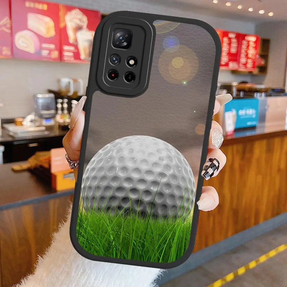 Xiaomi Redmi用ラムスキンフォンケース,スポーツg-golfボールg-golfタイトリスト,プロ8,11,12 t pro,10,11,12,poco,11i,12x ultra